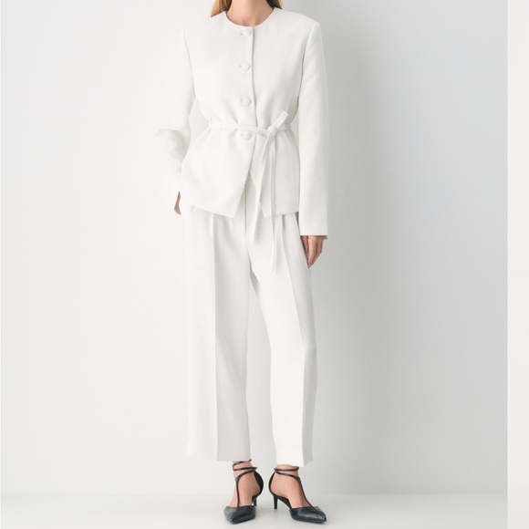 NWOT Aritzia The Effortless Pant Cropped - Crepette - Picture 2 of 6